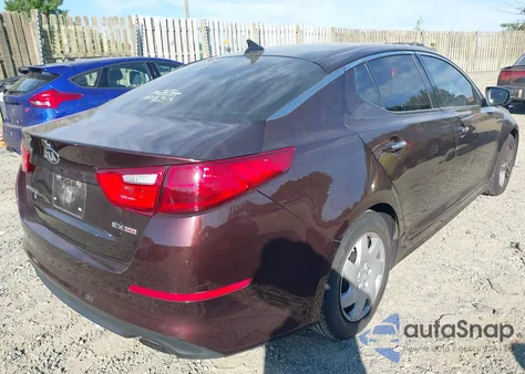 2015 Kia Optima Ex из США, поврежденный, VIN 5XXGN4A76FG486887